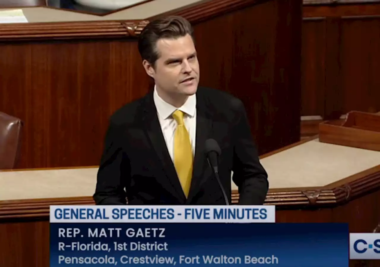 Rep. Matt Gaetz Introduces Motion to Remove Kevin McCarthy as Speaker of the House