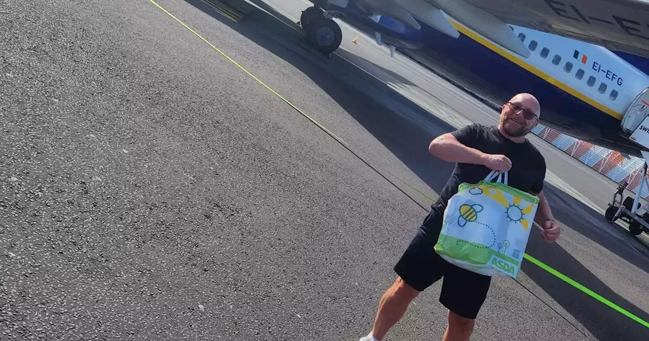 I flew to Ibiza with just an Asda bag for a 24-hour bender and it only cost £25