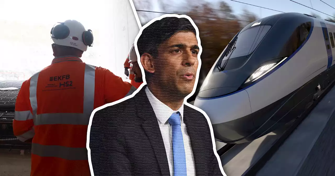 LIVE: HS2 updates as Rishi Sunak speaks after 'deciding to scrap Manchester leg'