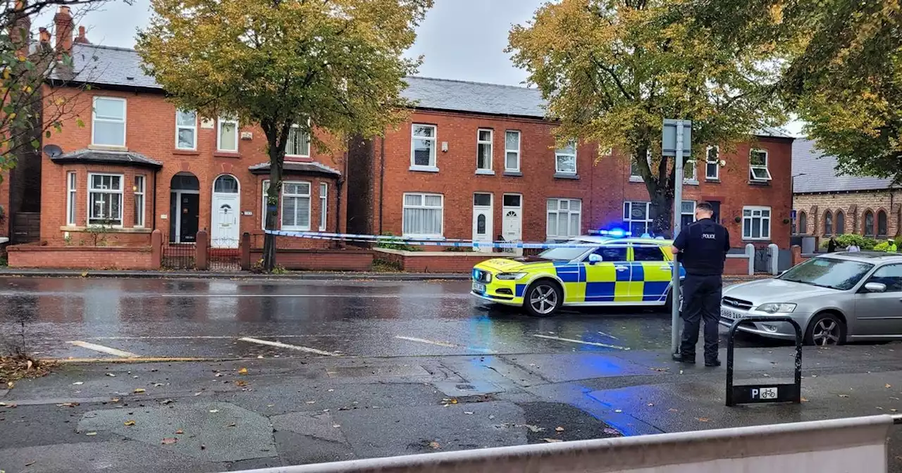 Pedestrian in hospital after three-car pile-up in Stockport