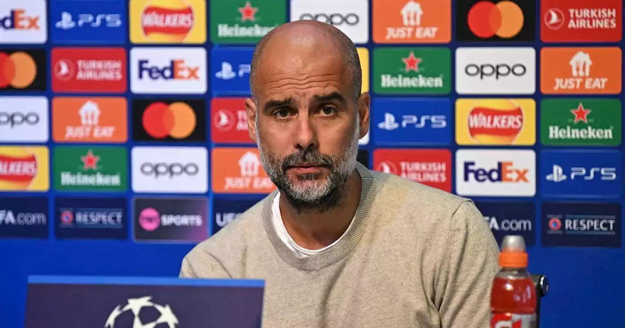 Pep Guardiola press conference LIVE