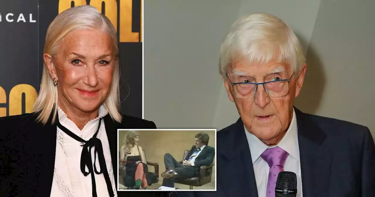 Dame Helen Mirren makes U-turn over 'sexist' Sir Michael Parkinson interview