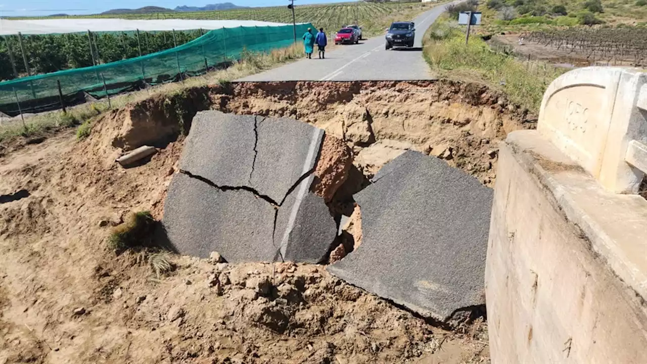 Gift of the Givers intervenes in McGregor after floods wash away access bridge, cutting off the town