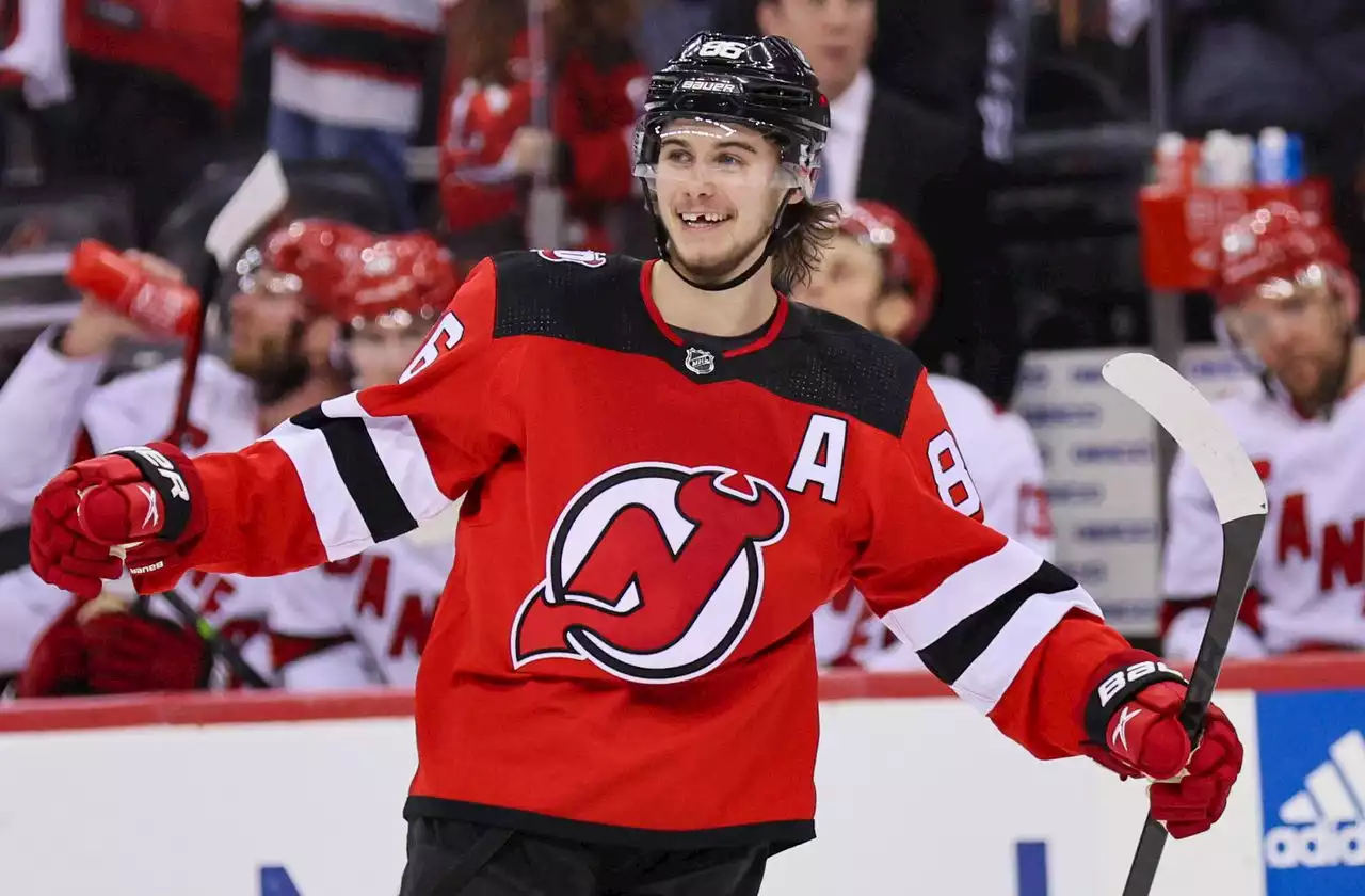 Devils’ Jack Hughes, Jesper Bratt, Tyler Toffoli showcase strong ‘chem’ vs. Islanders