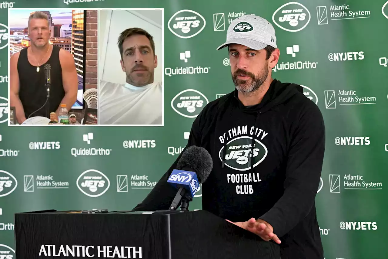 Aaron Rodgers says Jets leak was most ‘disappointing part of weekend’