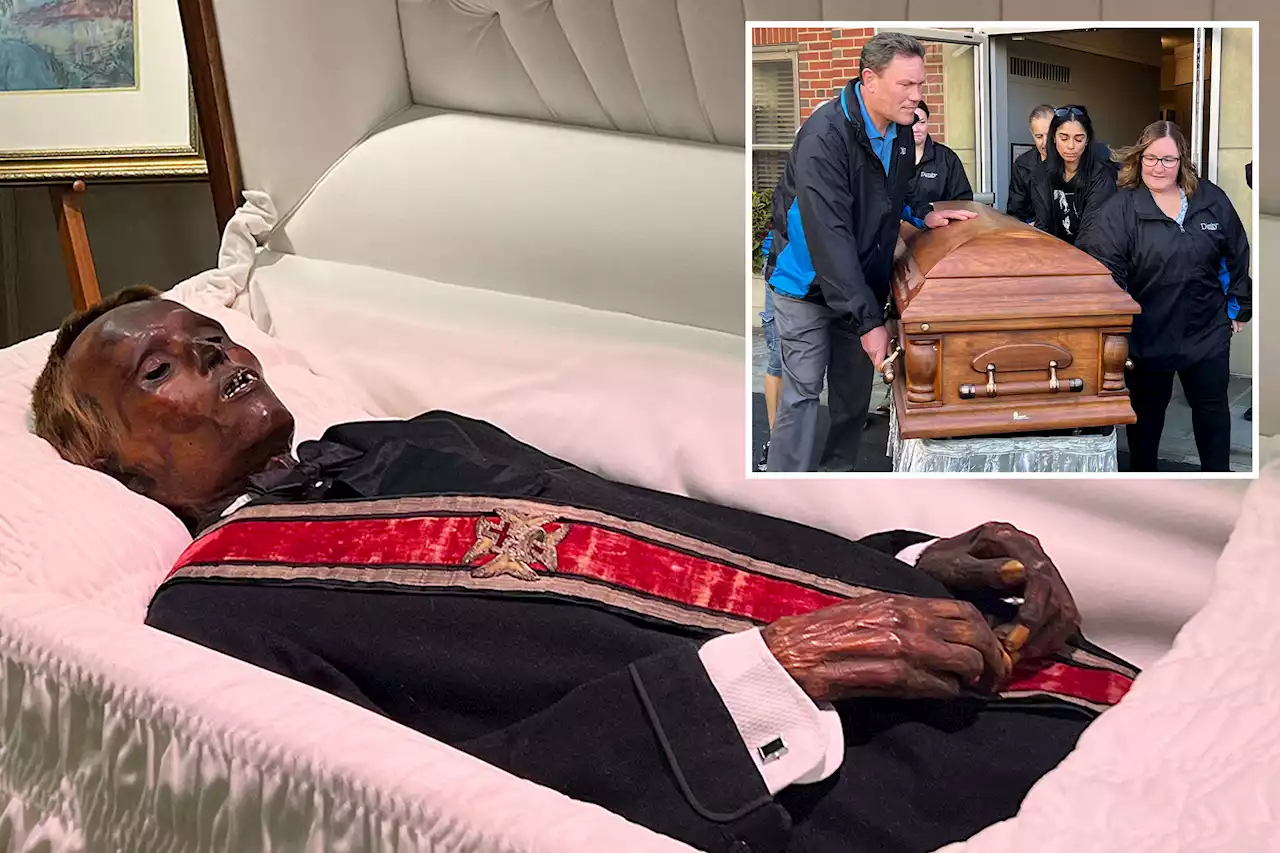 Iconic Pennsylvania mummy ‘Stoneman Willie’ to be buried after 128 years on display