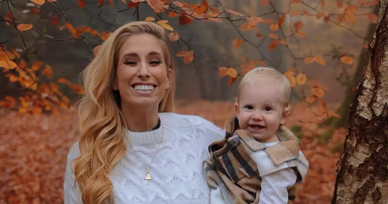 Stacey Solomon's 'stunning' autumn door display with tribute to daughter