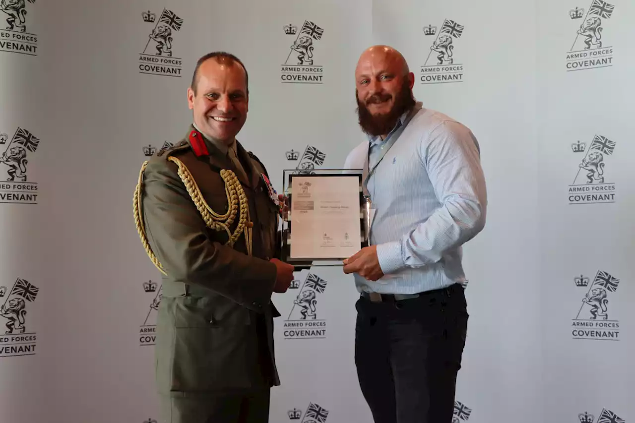 Midlands based employers receive coveted Ministry of Defence Award