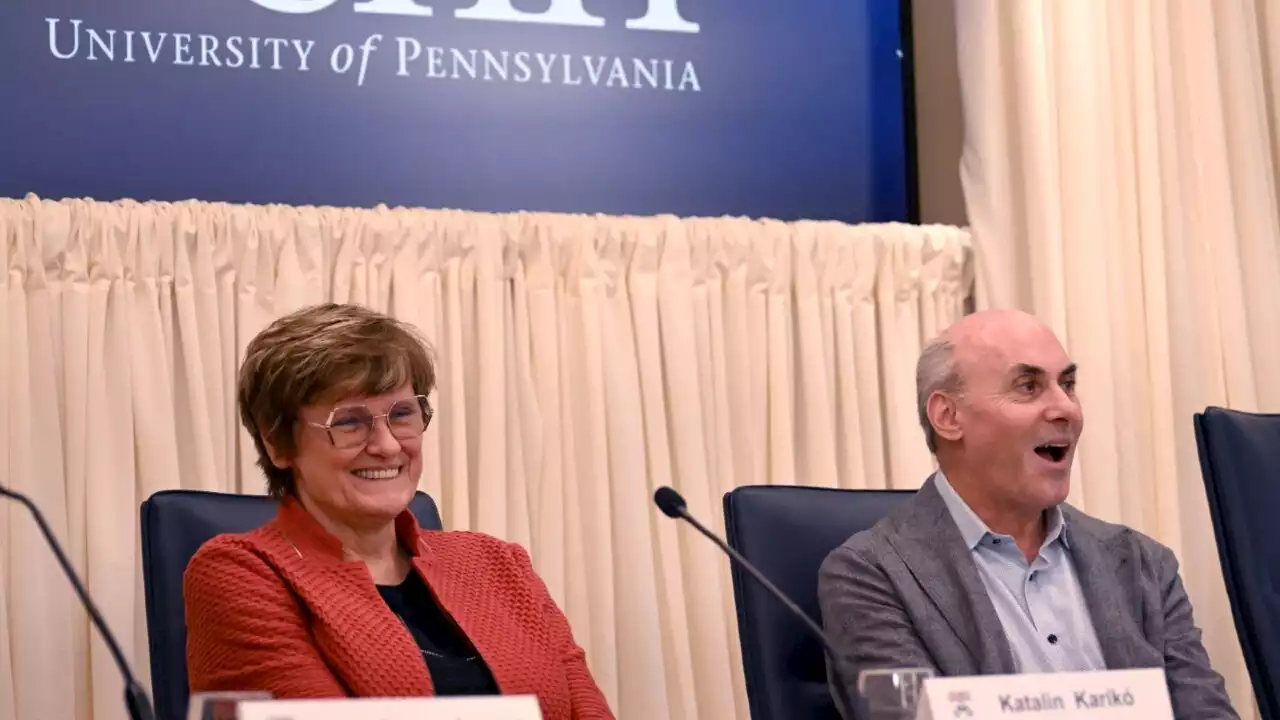 Scientists behind the development of mRNA COVID-19 vaccines win Nobel Prize