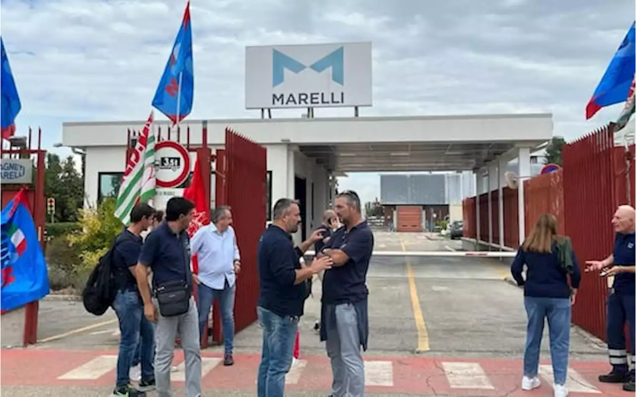 Marelli, sospesa la procedura di chiusura di Crevalcore