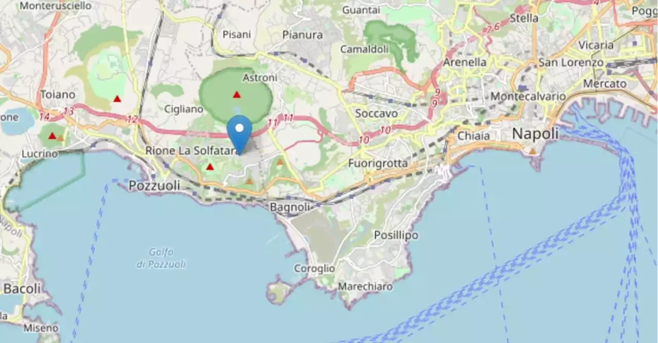 Terremoto magnitudo 4.0 ai Campi Flegrei, scossa avvertita anche a Napoli