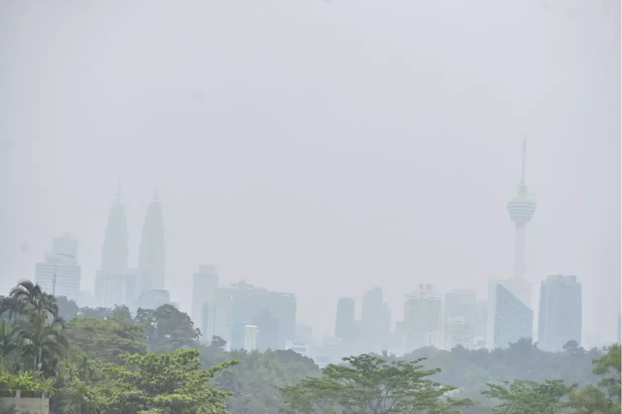Unhealthy API readings in Klang Valley, Negri Sembilan areas as of 10am on Oct 3.