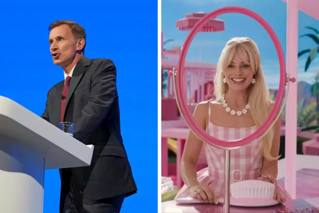 Jeremy Hunt mocked as he says he wants to see Barbie 'in a Union Jack'