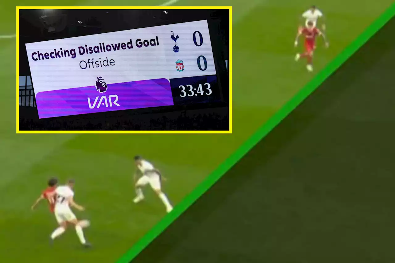 PGMOL release VAR audio of offside blunder in Liverpool's defeat at Tottenham