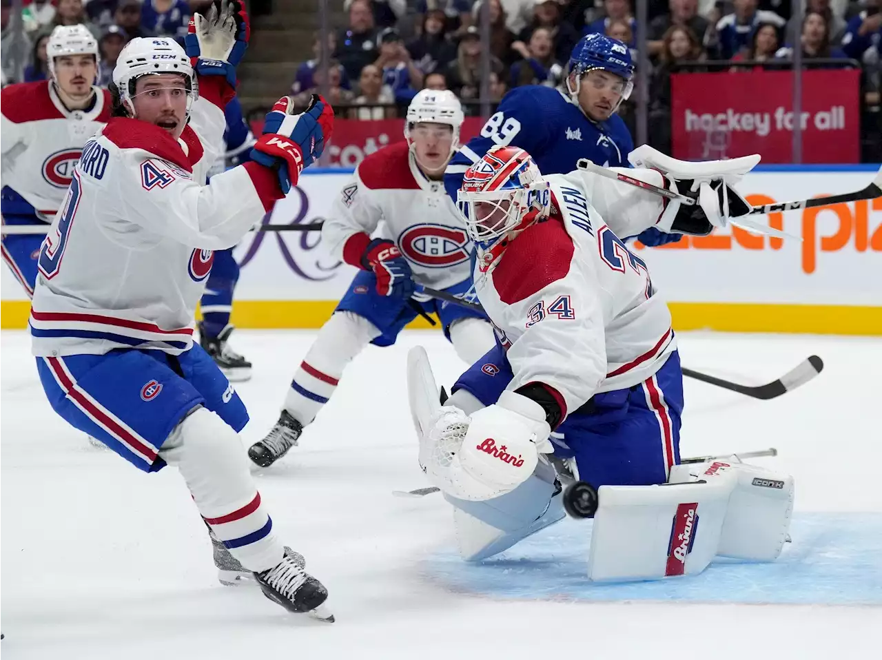 Canadiens' comeback win over Maple Leafs sets stage for season opener