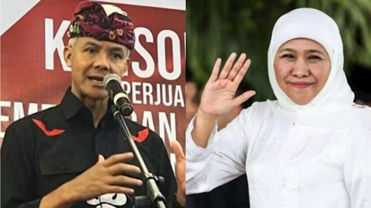 Ganjar Pranowo Bantah Temui Khofifah Saat Kunjungan ke Jawa Timur Sabtu Lalu