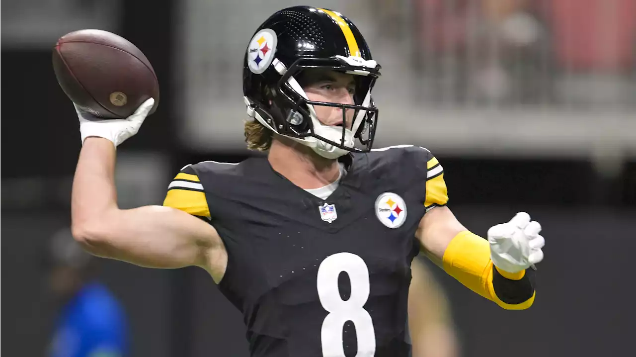 Pittsburgh Steelers QB Kenny Pickett (knee) questionable to play against Baltimore Ravens