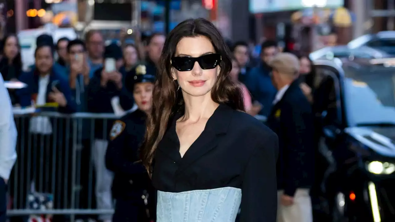 Anne Hathaway Puts a New Spin on the Corset