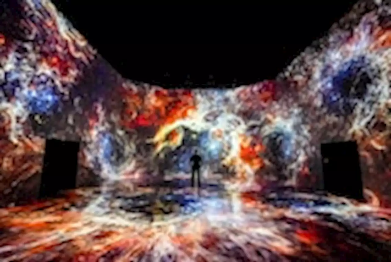 Artechouse exhibit takes on a new wonderland: The cosmos