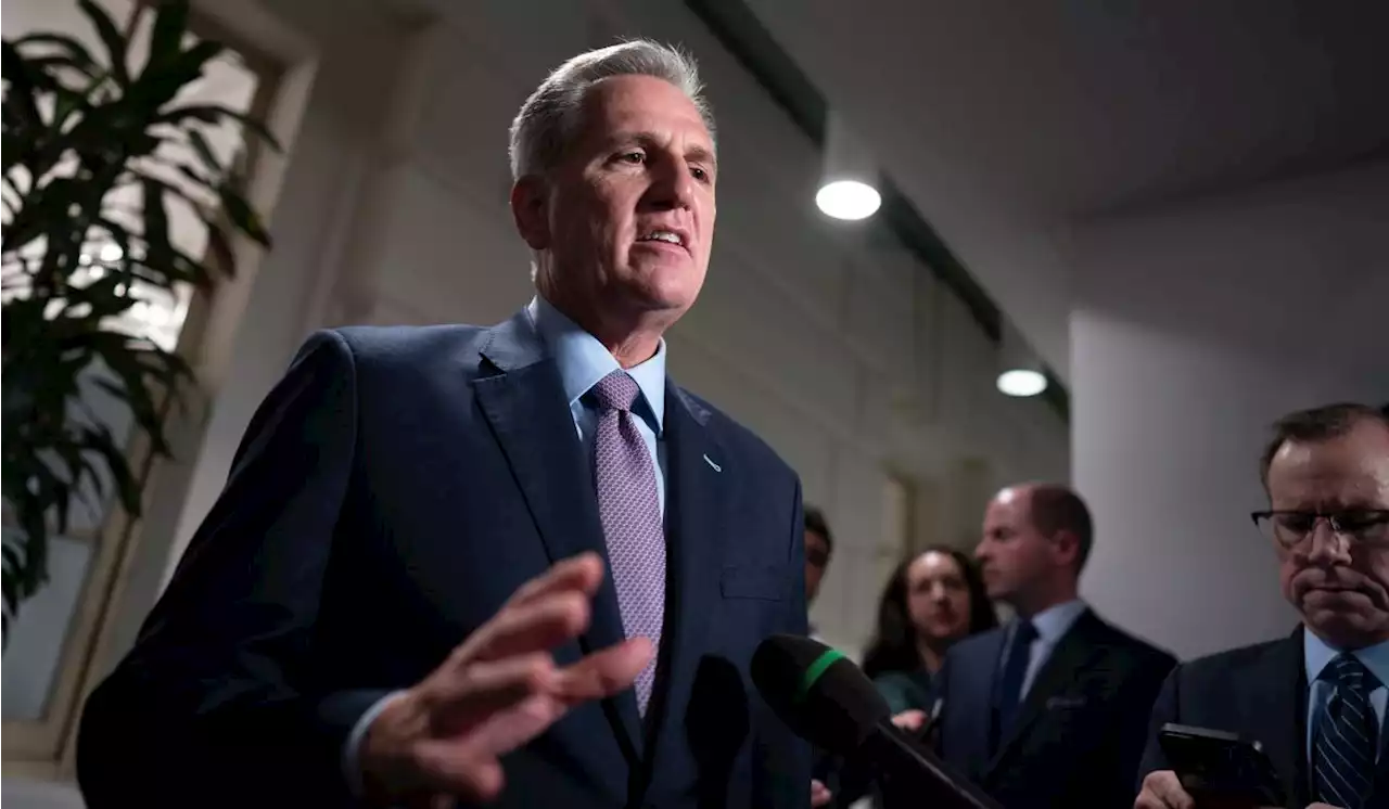 GOP rebels eject Speaker Kevin McCarthy