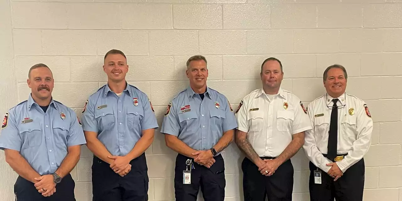 Firefighters recognized for Fire Prevention Week