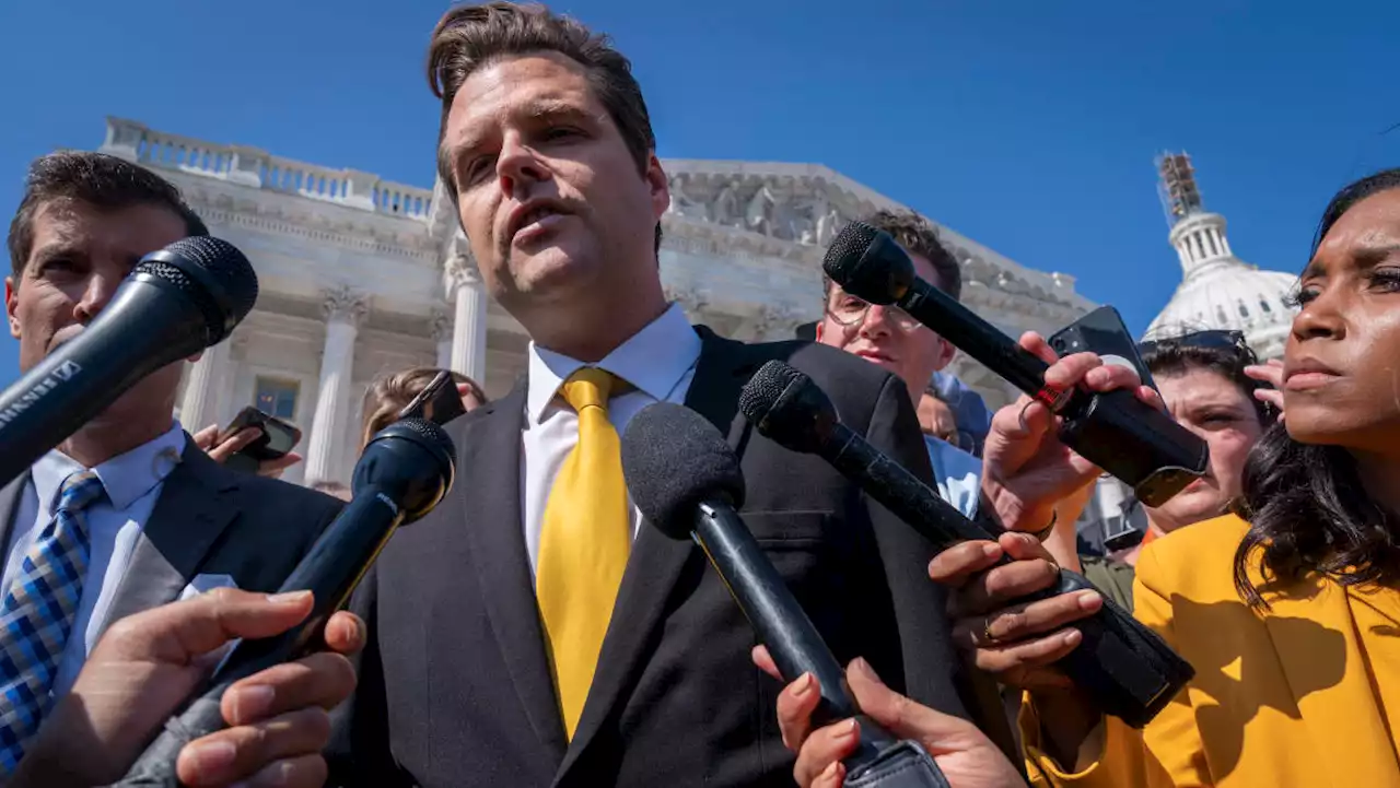 Rep. Matt Gaetz motions to vacate Kevin McCarthy from speakership