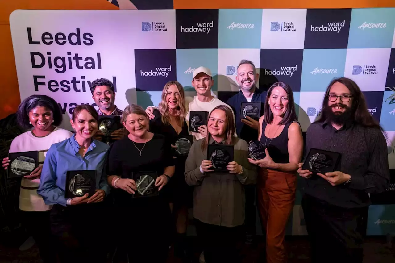 Yorkshire firms celebrated as winners announced for Leeds Digital Festival Awards