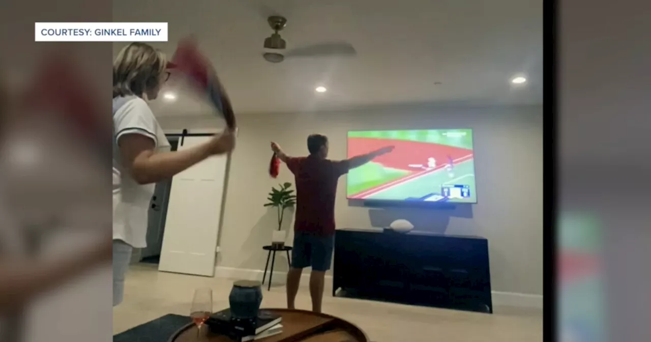 Lakeside family cheers on son as he plays in the World Series