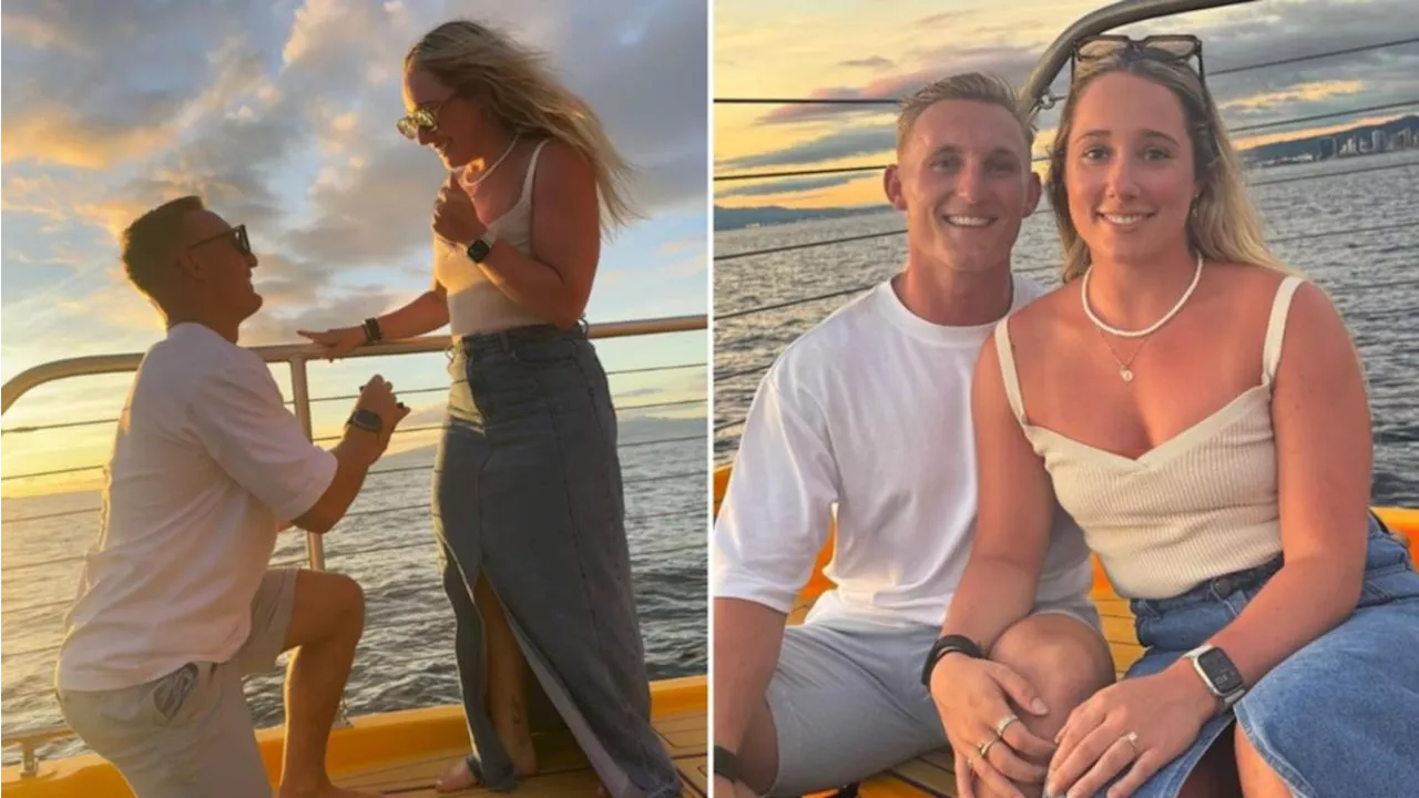 AFLW Player Jacqui Yorston and NRL Player Tanah Boyd Announce Engagement