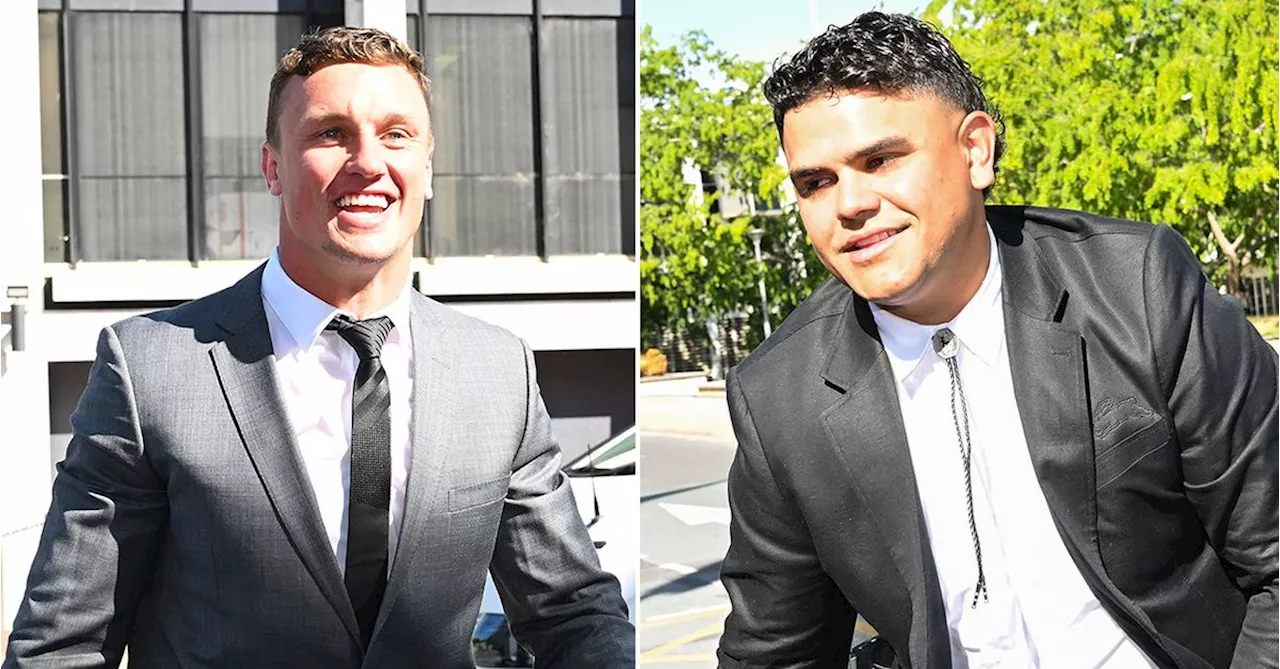 'Lock me up with him': NRL stars Jack Wighton and Latrell Mitchell face court