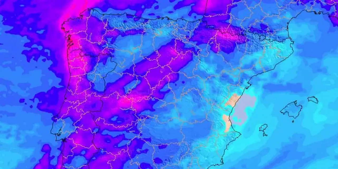 La Aemet avisa de la llegada de la borrasca Ciarán para el Día de Todos los Santos