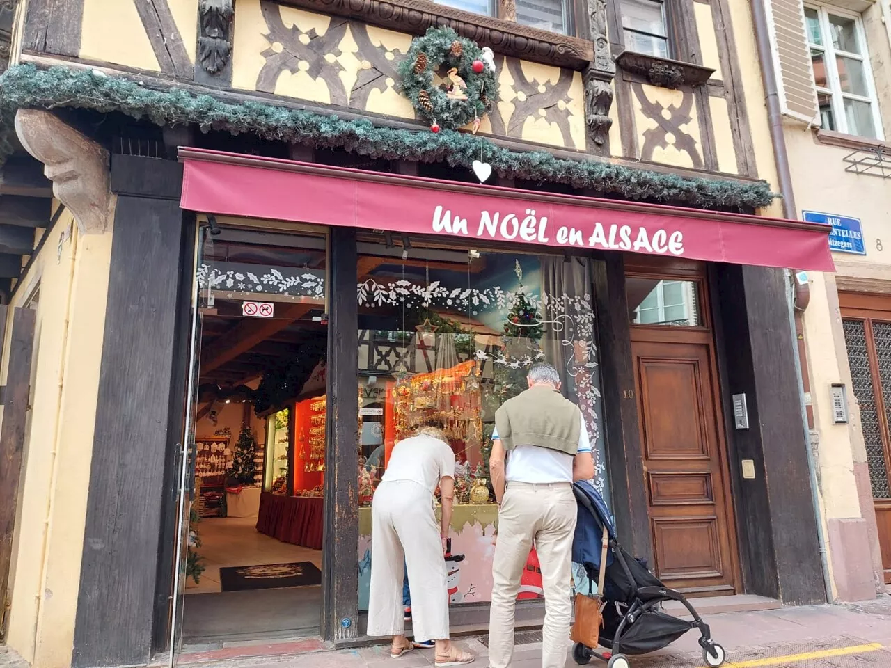 Une boutique de Noël historique à Strasbourg