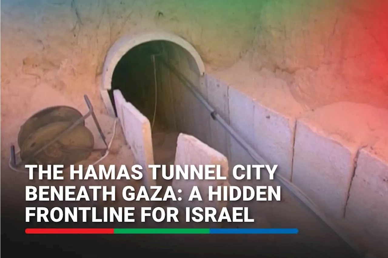 The Hamas tunnel city beneath Gaza