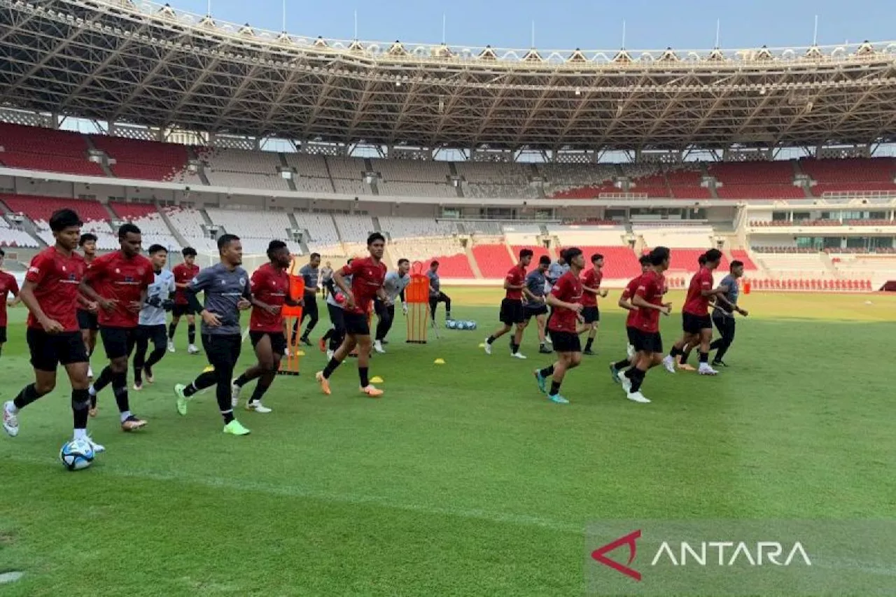 Timnas Indonesia matangkan persiapan jelang Piala Dunia U-17