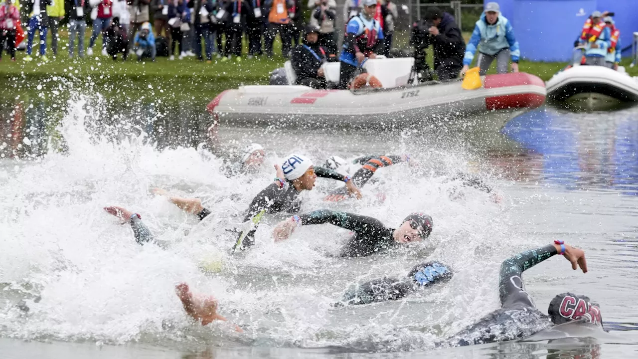 U.S. marathon swimmer Ashley Twichell back on top with gold at Pan American Games