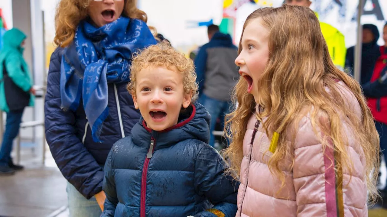 Sophia und Jakob sind die 30-millionsten Gäste im Legoland Günzburg