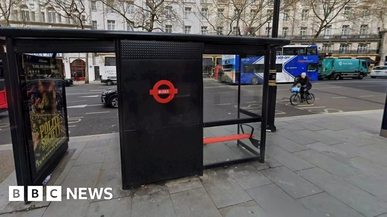 Car crashes into bus stop in central London, leaving four with life-changing injuries