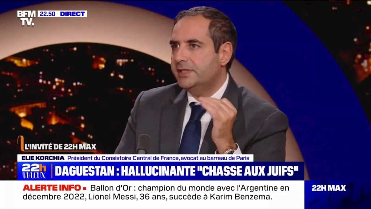 Élie Korchia (président du Consistoire Central de France): 'Il y a une désinhibition de l'acte antisémite'