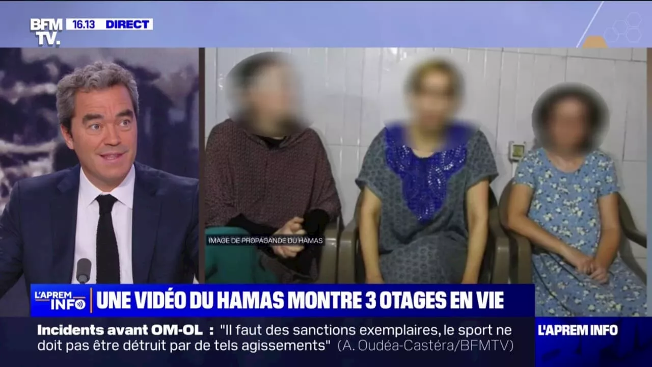 Israël: le Hamas publie une vidéo de trois femmes présentées comme des otages