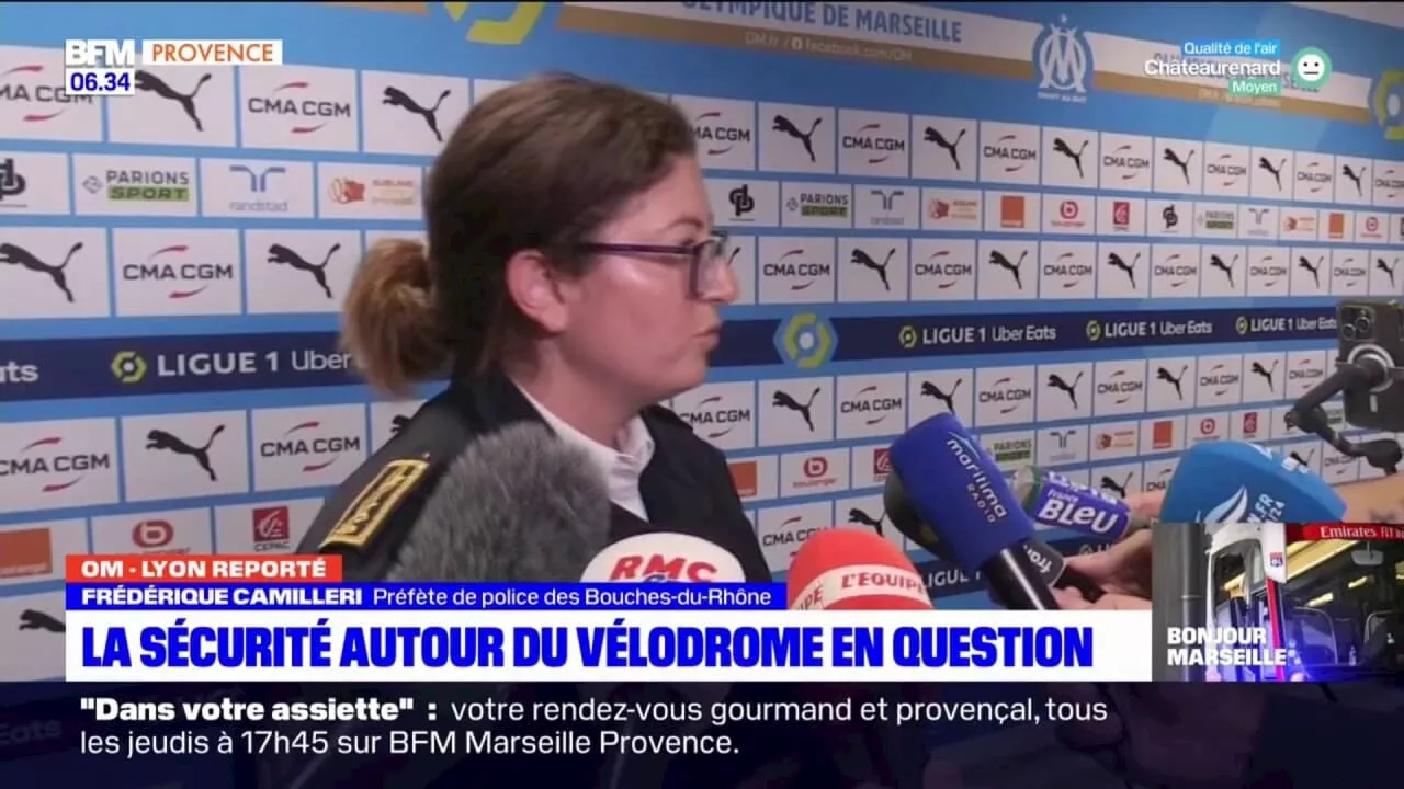 OM-OL reporté: la sécurité autour du Vélodrome interrogée