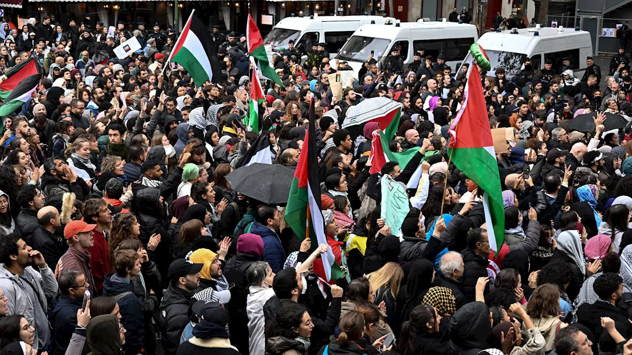 Rassemblement propalestinien interdit à Paris: deux personnes visées par une enquête