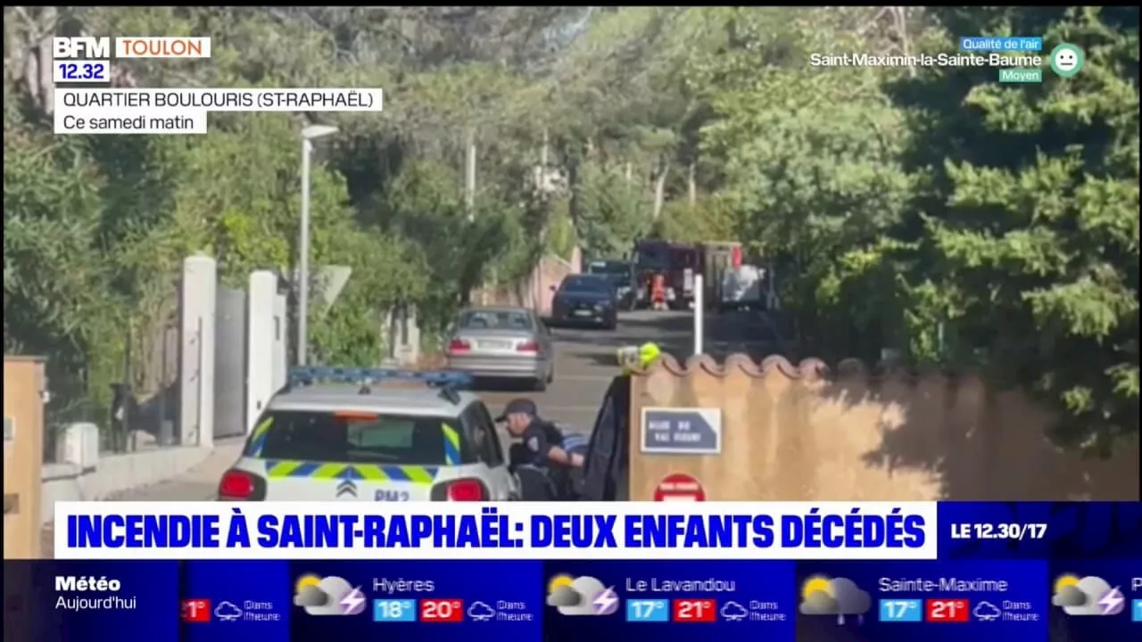 Saint-Raphaël: deux enfants meurent dans un incendie