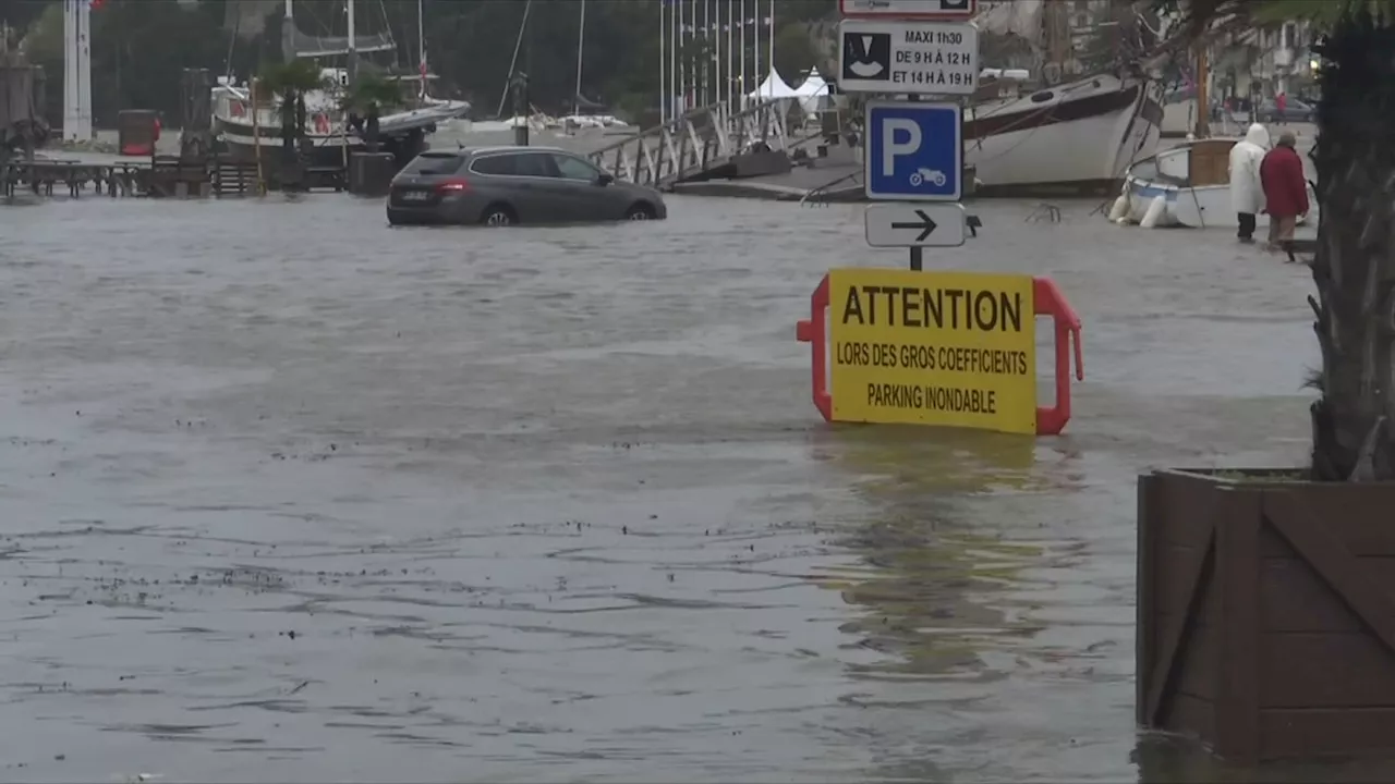 Tempête Céline frappe l'ouest de la France