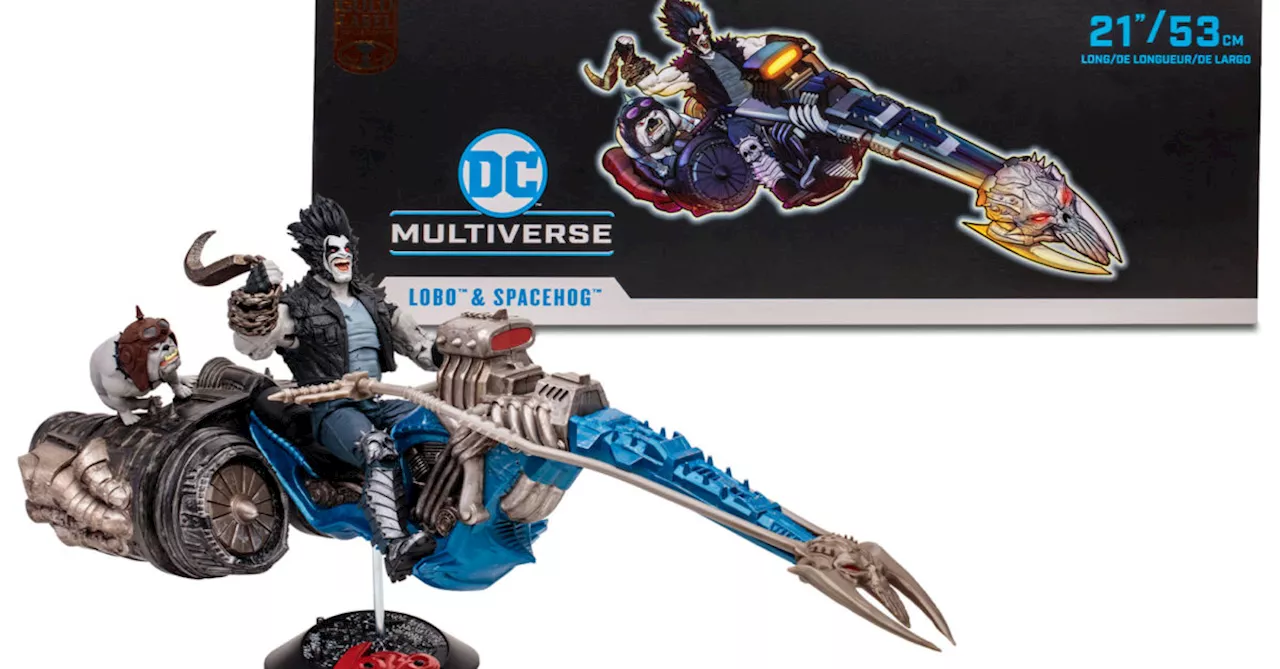 McFarlane Toys Fully Reveals DC Comics Lobo & Spacehog 2-Pack