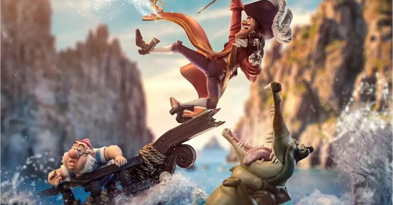 Return to Neverland with Peter Pan, Hook, and Iron Studios for D100