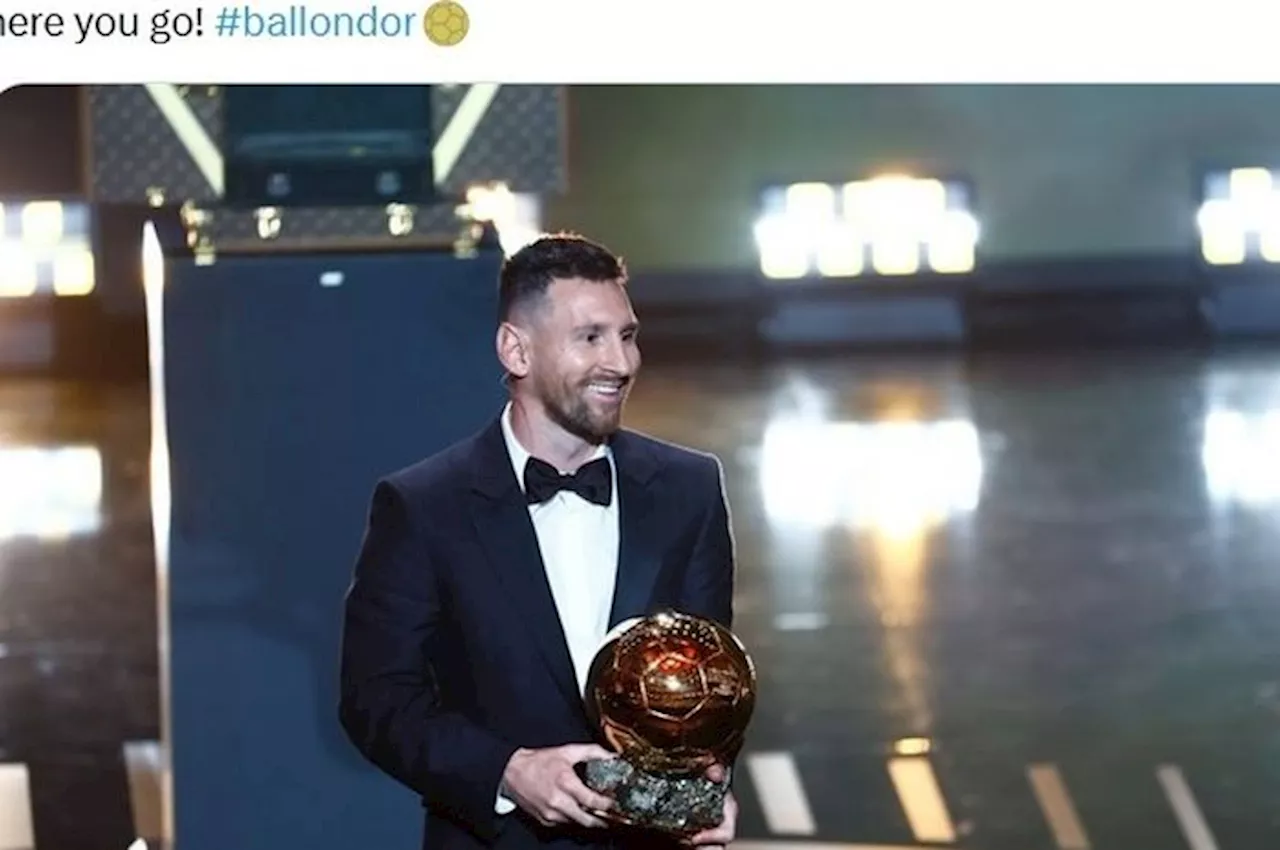 Messi Bikin Sejarah Baru di Ballon d'Or, Ronaldo Semakin Ketinggalan