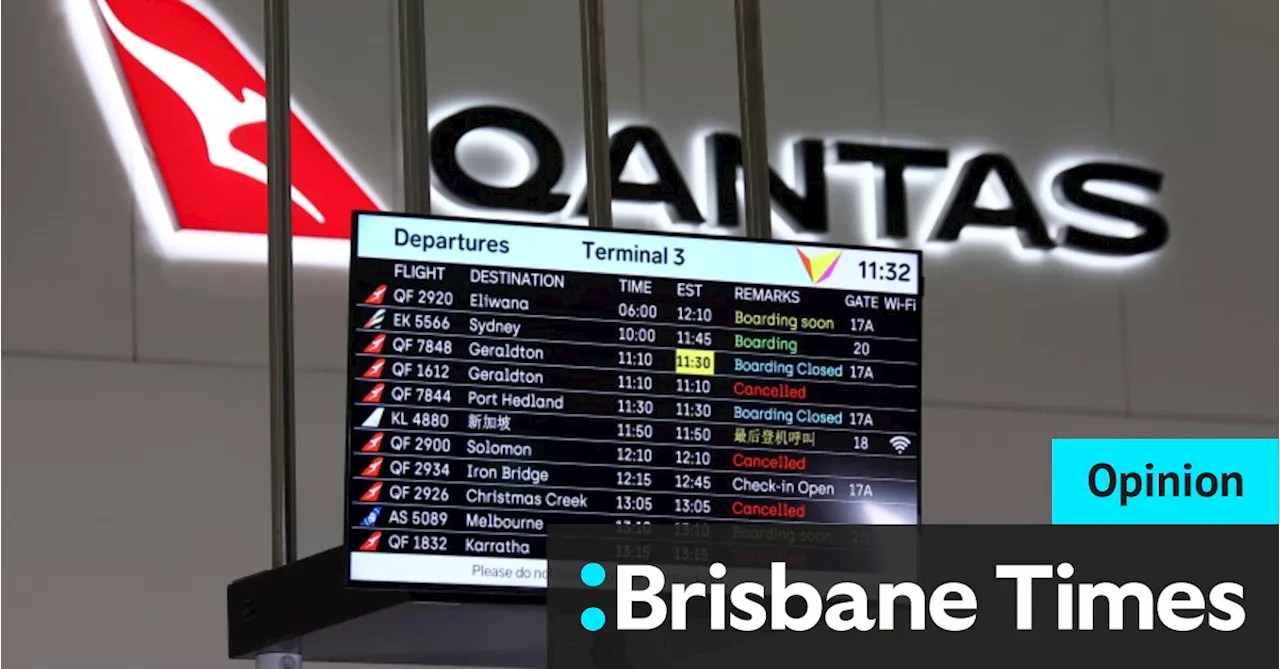 Qantas’ defence to selling tickets on ghost flight fails the pub test dismally