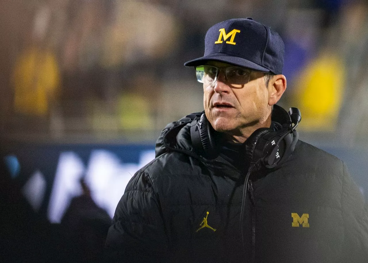 What Jim Harbaugh said today about Michigan football and its NCAA signal-stealing investigation