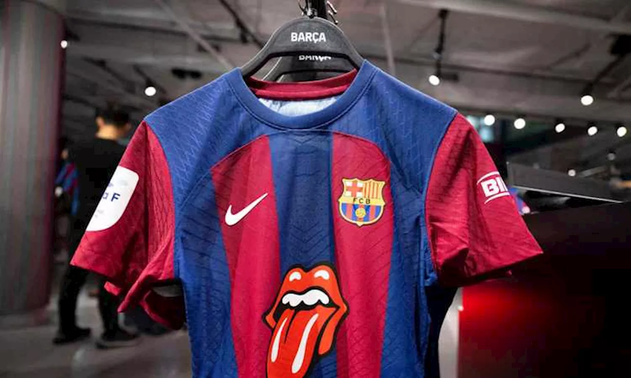 Barcellona-Real Madrid: Rolling Stones sponsor sulle maglie, Mick Jagger allo stadio