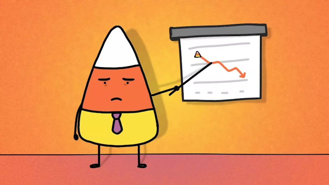 America is falling out of love with candy corn, in 2 charts